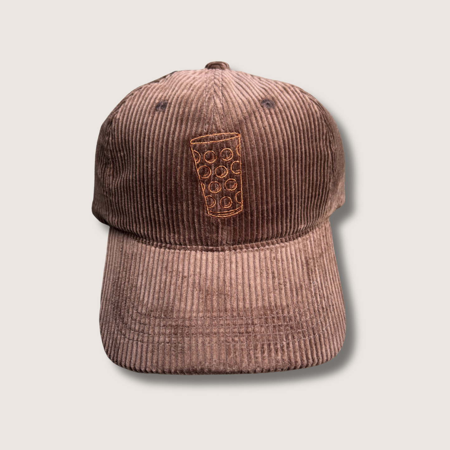 Dubbeglas-Kappe Cord Edition