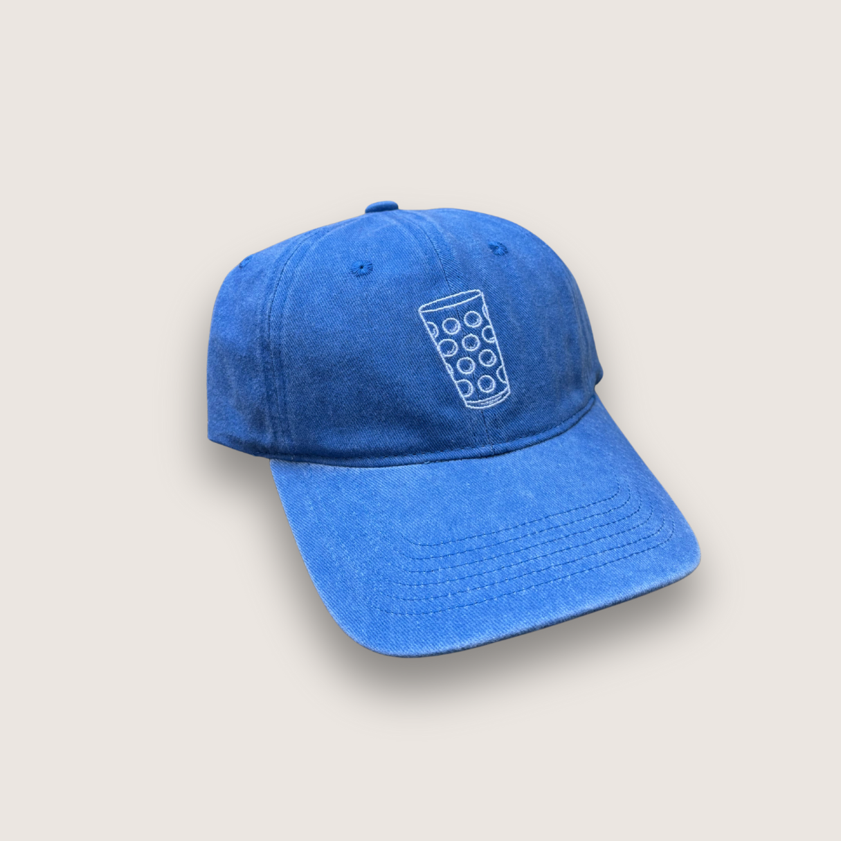 Dubbeglas-Kappe Blau | REBENFIEBER