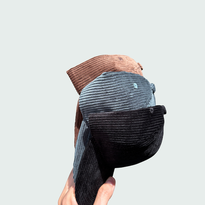 Dubbeglas-Kappe Cord Edition