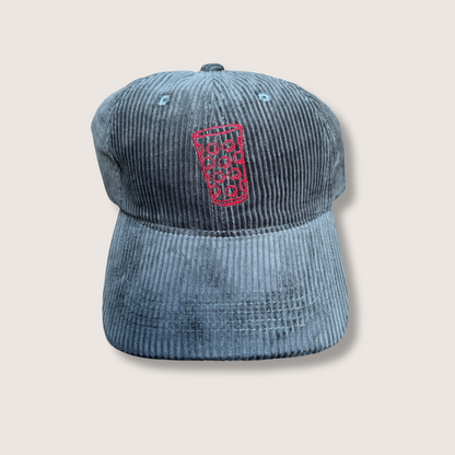 Dubbeglas-Kappe Cord Edition