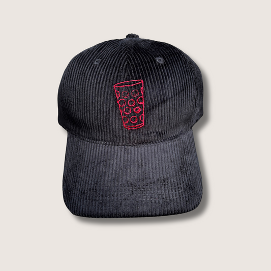 Dubbeglas-Kappe Cord Edition