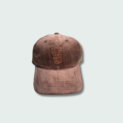 Dubbeglas-Kappe Cord Edition