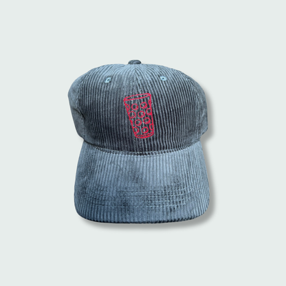 Dubbeglas-Kappe Cord Edition