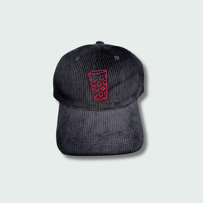 Dubbeglas-Kappe Cord Edition